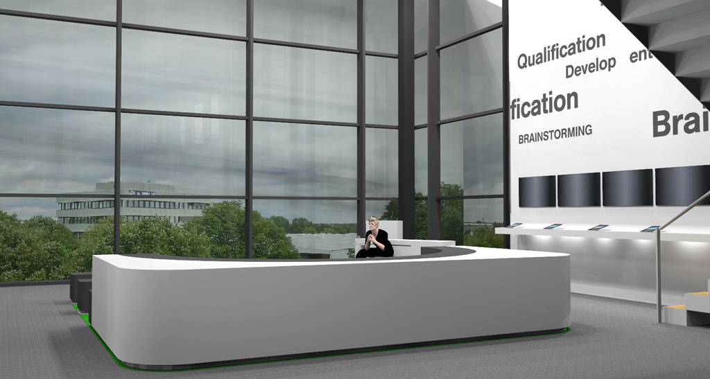 Lufthansa Technik AG, Business Unit OEI – Design Showroom, 3D-ANIMATION